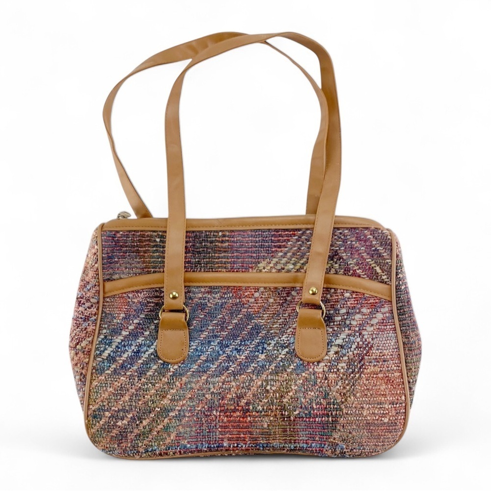 Max Tweed Handbag Purse - Classic Women's Shoulder Bag, Elegant Vintage Style​